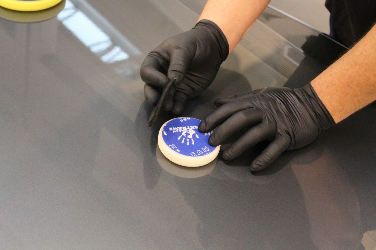 Handstützteller 75 mm Hand-Polierteller elastisch - 1 Stück - CLEANEXTREME