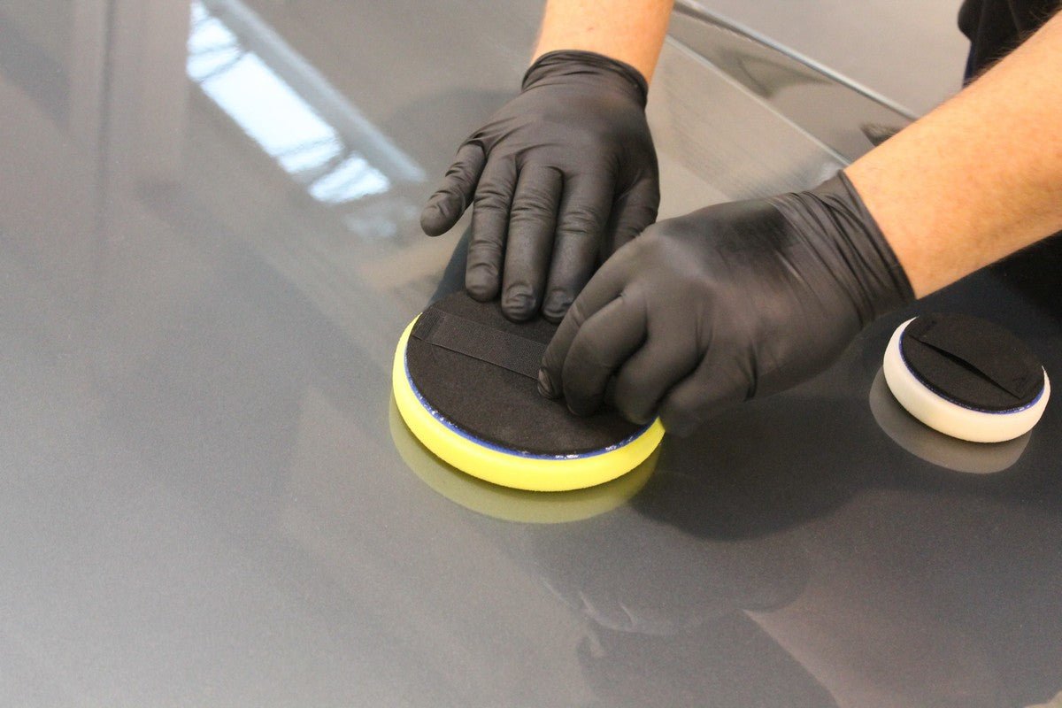 Handstützteller 125 mm Hand-Polierteller elastisch - 1 Stück - CLEANEXTREME