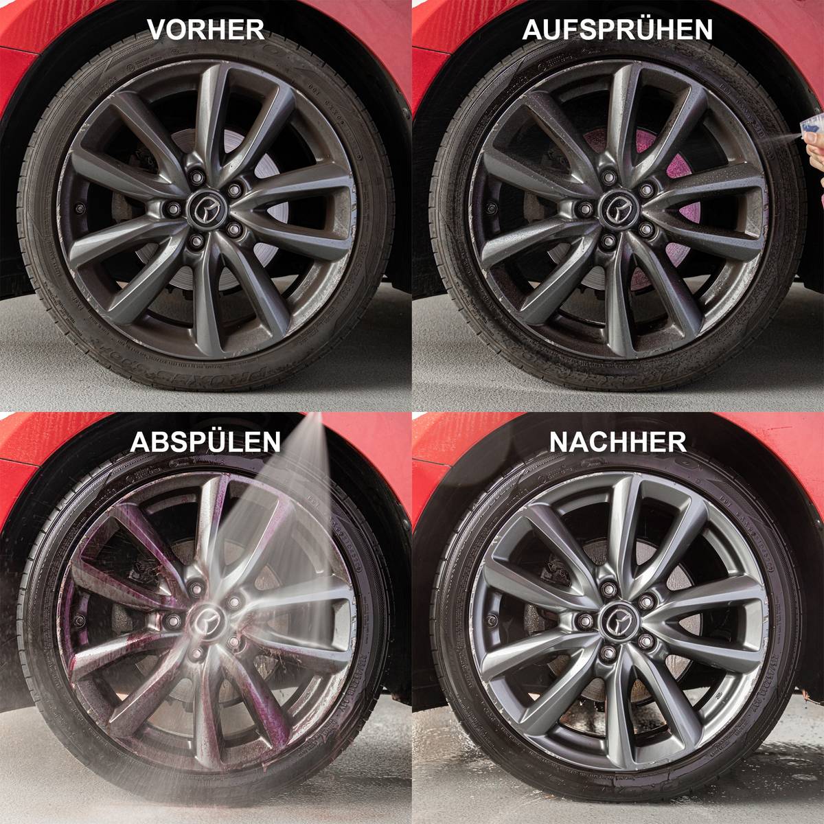 Auto-Wasch-Set Base Glanz Lack & Folie inkl. Wasch-Eimer mit Deckel - CLEANEXTREME