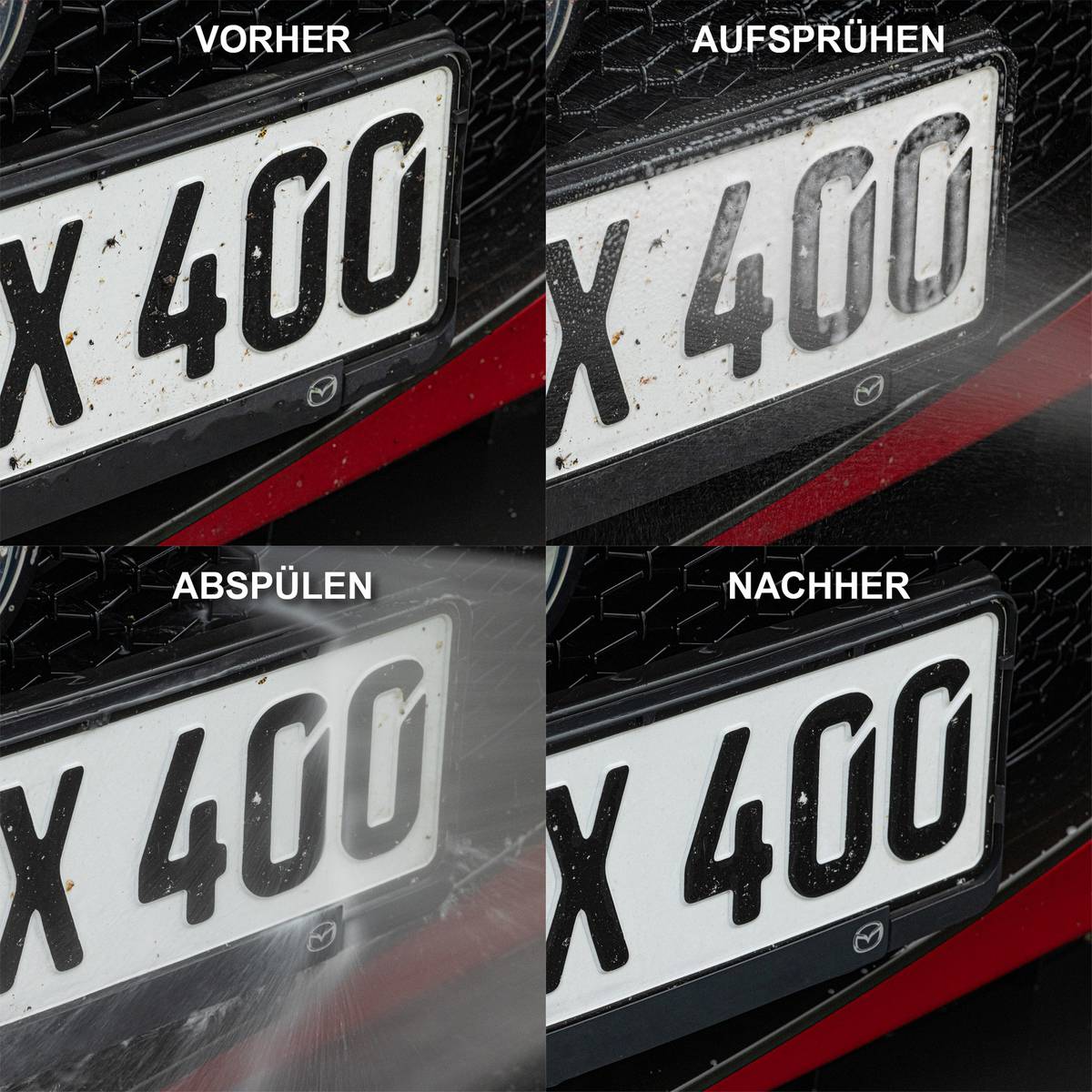 Auto-Wasch-Set Base Glanz Lack & Folie inkl. Wasch-Eimer mit Deckel - CLEANEXTREME