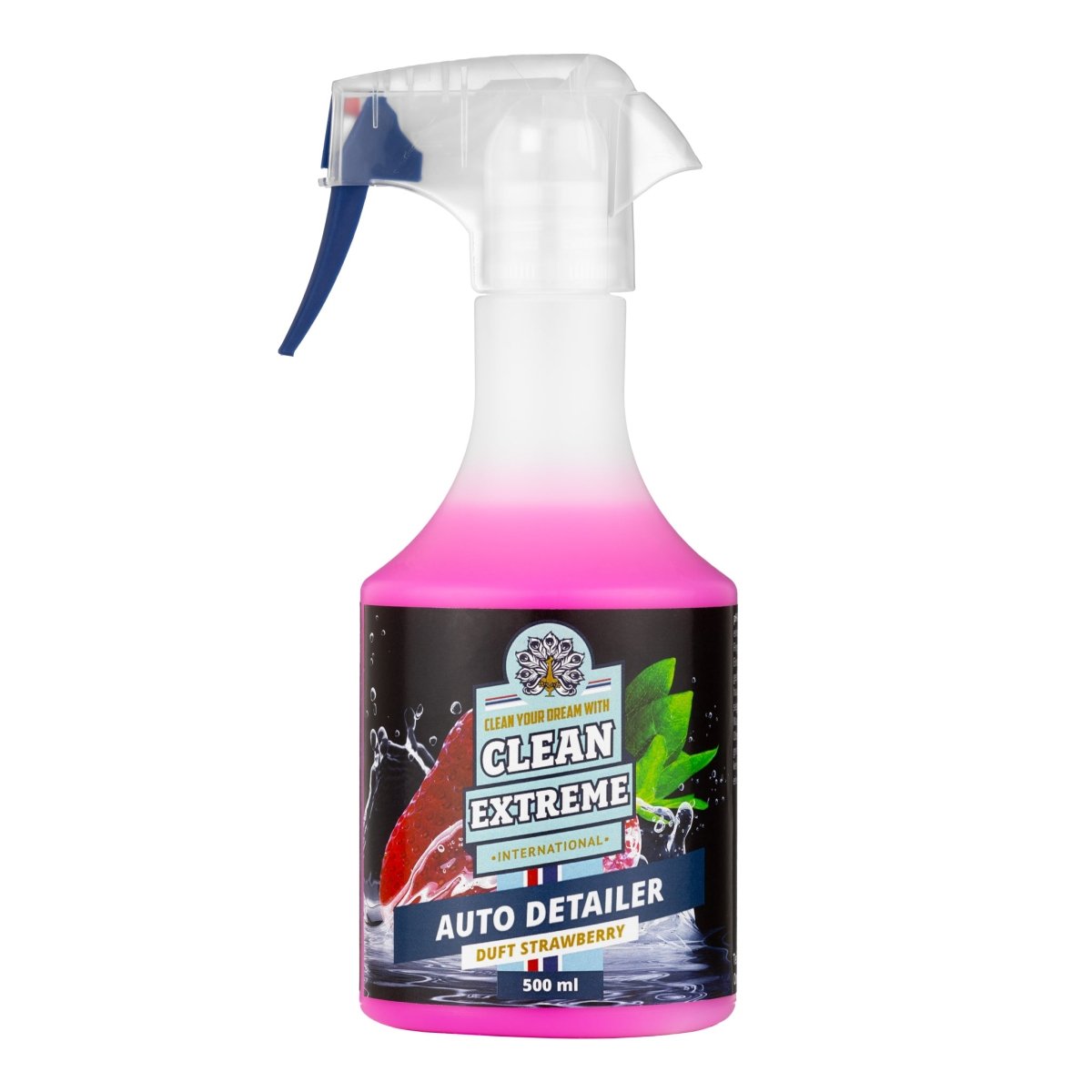 Auto-Detailer Brillanz & Schutz STRAWBERRY (Lackpflege) - 500 ml - CLEANEXTREME