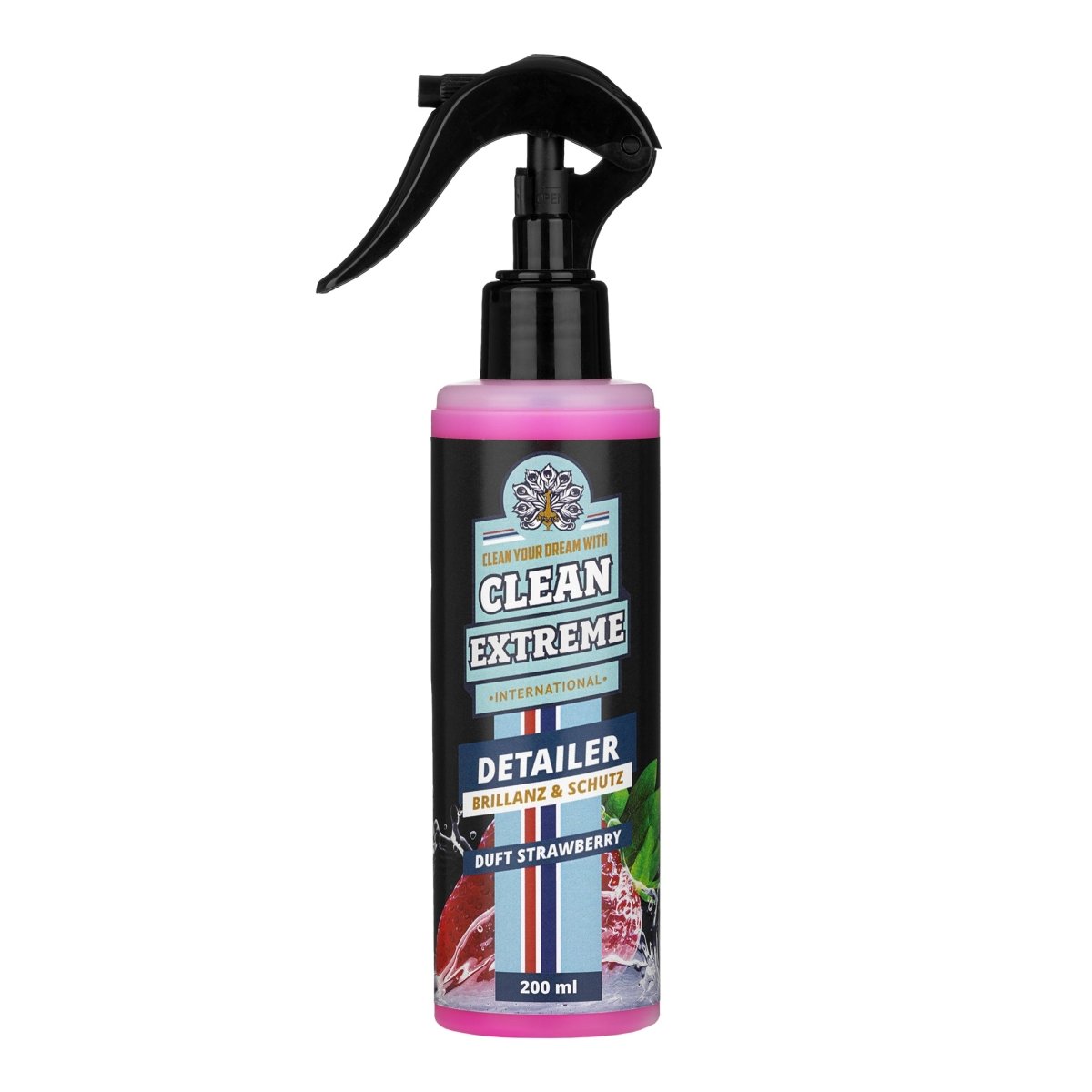 Auto-Detailer Brillanz & Schutz STRAWBERRY (Lackpflege) - 200 ml - CLEANEXTREME