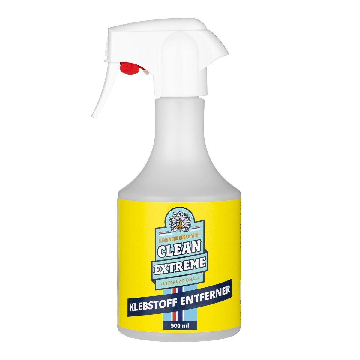 Aufkleber + Klebstoff-ENTFERNER 500 ml + 1 x MICRO Allroundtuch GELB - CLEANEXTREME