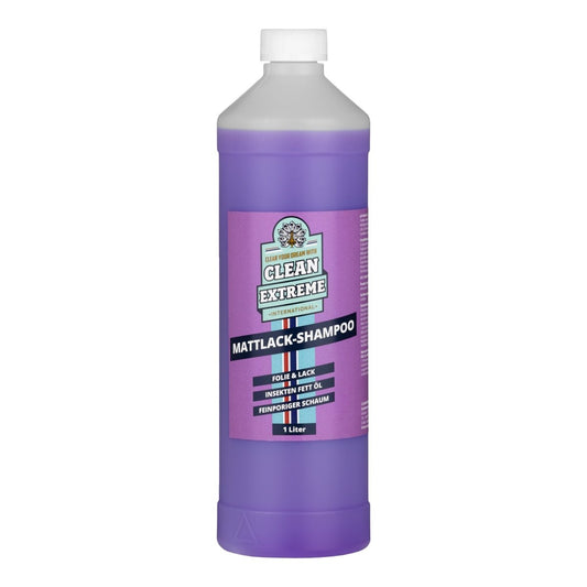 Mattlack Auto-Shampoo Folie & Lack - Konzentrat - 1 Liter - CLEANEXTREME
