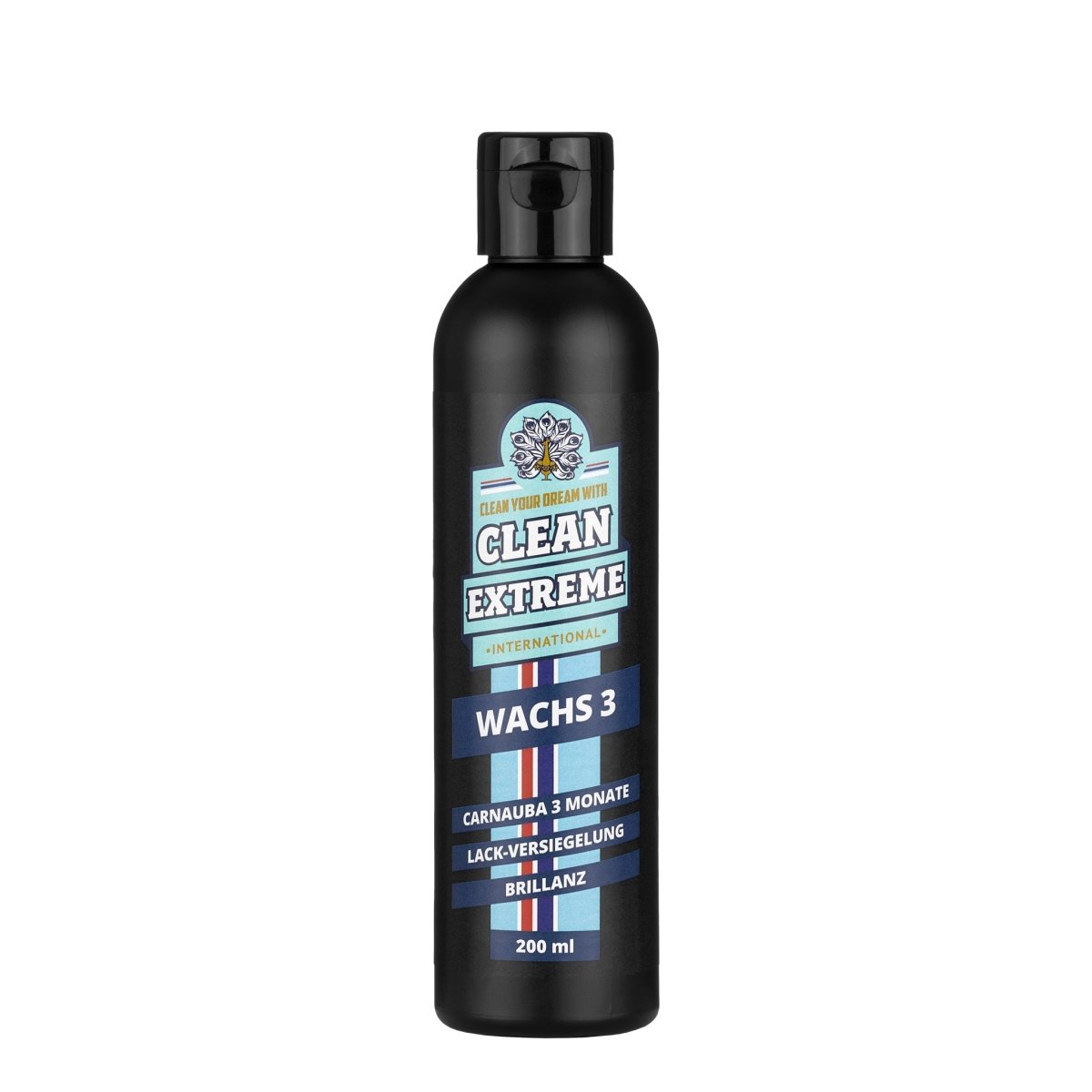 WACHS 3 Monate Brillanz Auto-Lackversiegelung (Carnaubawachs) - 200 ml - CLEANEXTREME